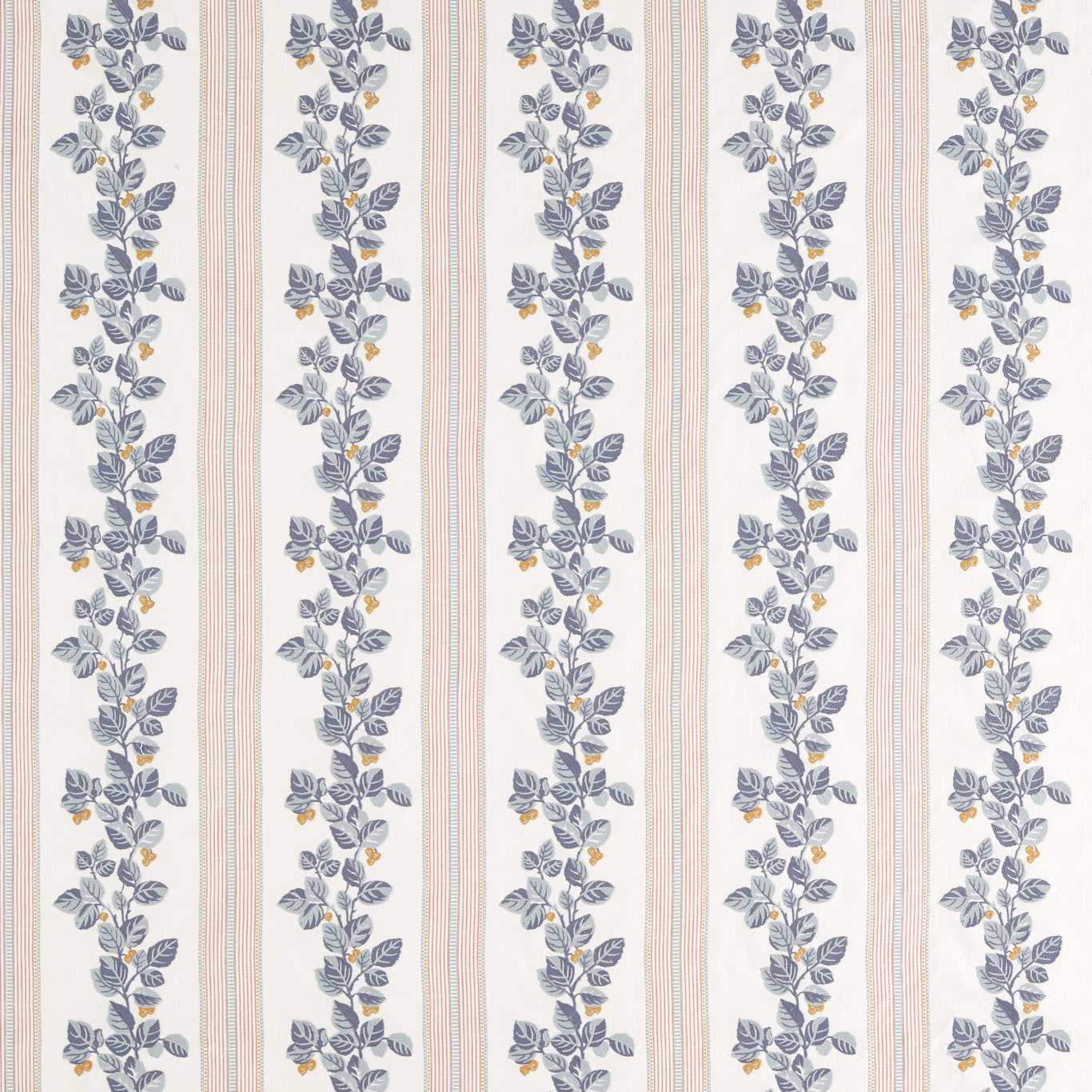 SANDERSON Cobnut Stripe Weave Porcelain,Blossom - DNAT237786