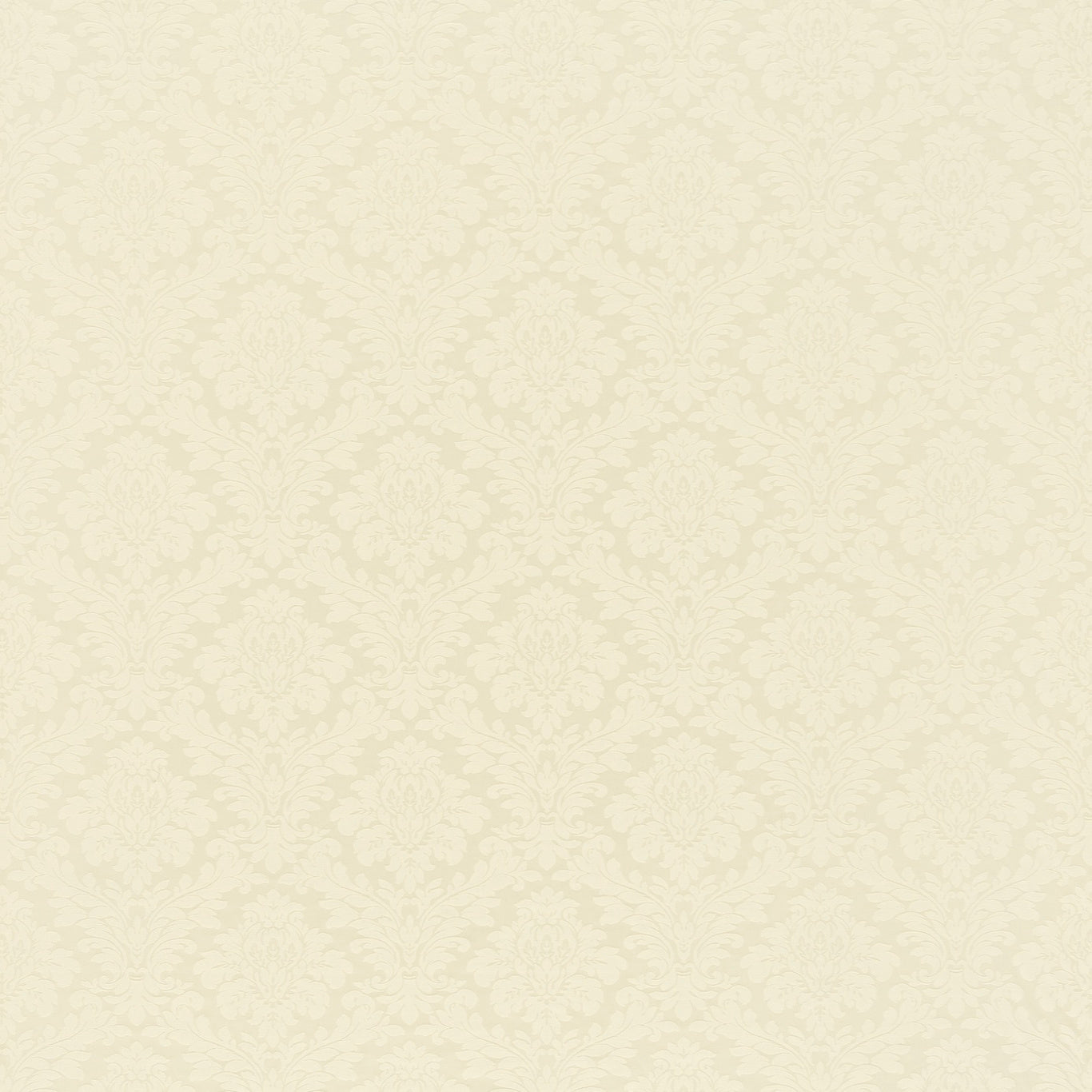 SANDERSON Lymington Damask Fabric Damasks Cream - DNLMLD303