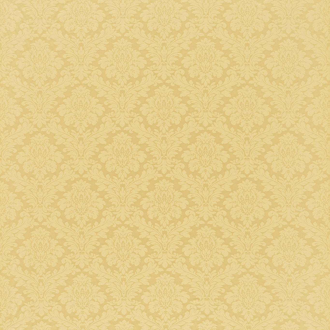 SANDERSON Lymington Damask Fabric Damasks Gold - DNLMLD307