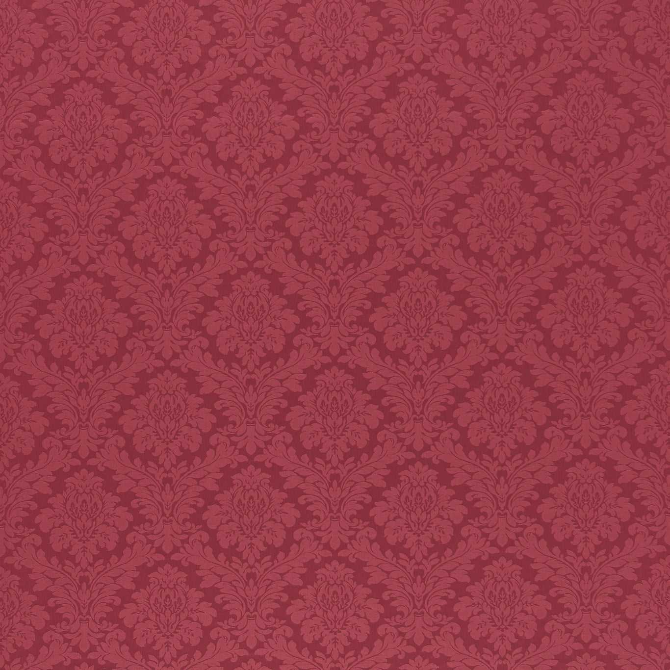SANDERSON Lymington Damask Fabric Damasks Raspberry - DNLMLD312