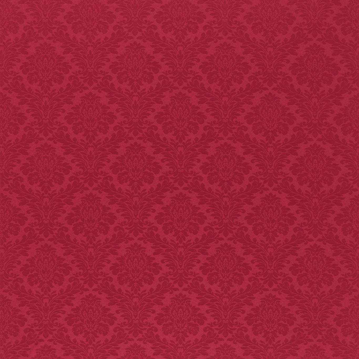 SANDERSON Lymington Damask Fabric Damasks Claret - DNLMLD313