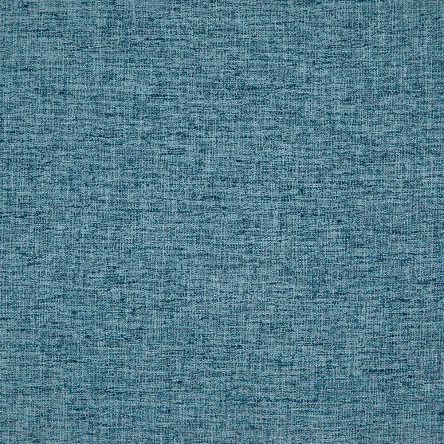 Teal-blue linen-style woven fabric texture with visible threads and casual artisanal look.