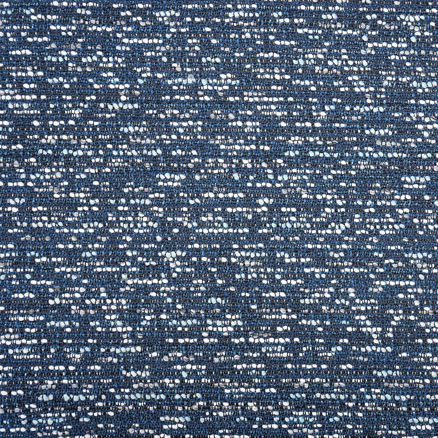 JF Fabrics Crypton DOTTY 68 Fabric Mini,Novelty Blue, Black, White Boucle, Woven - 8946868 J8911