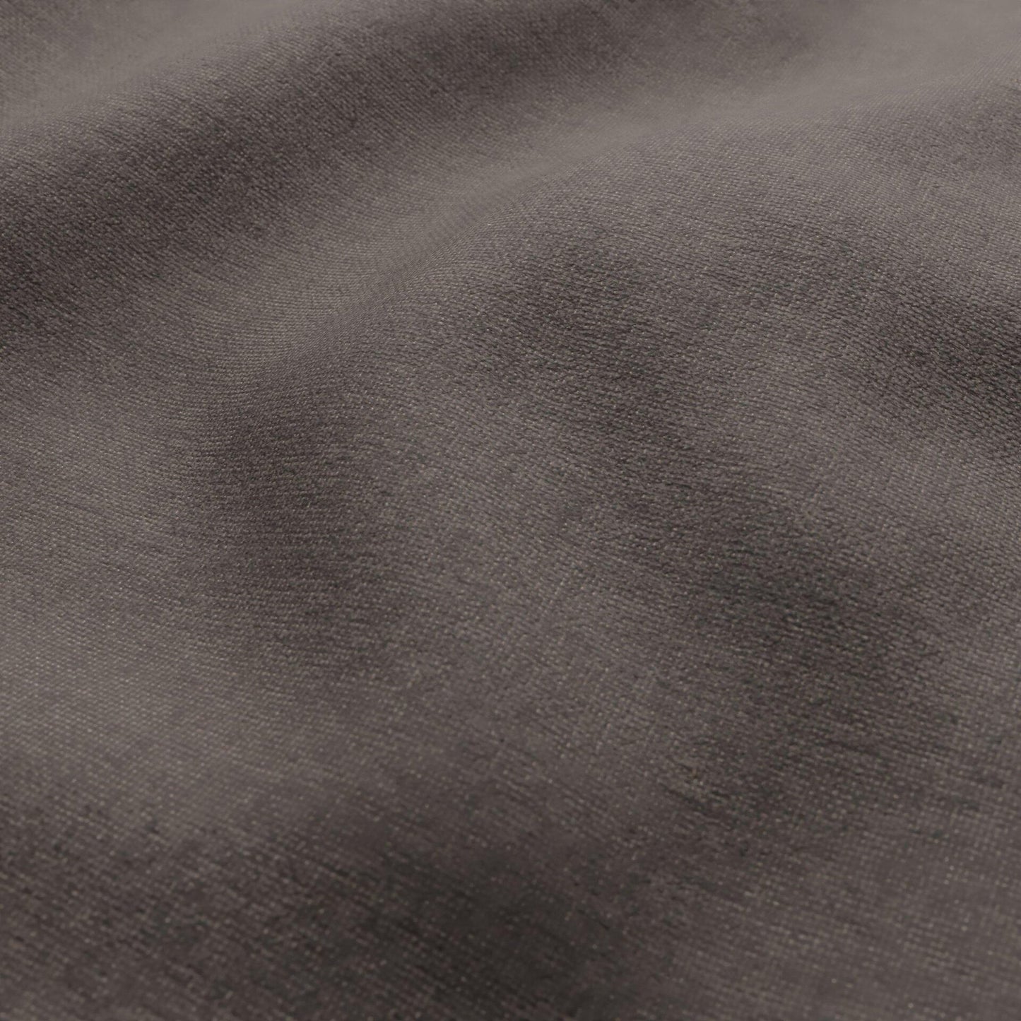 Brown chenille basketweave fabric close-up with visible weave and soft drape.