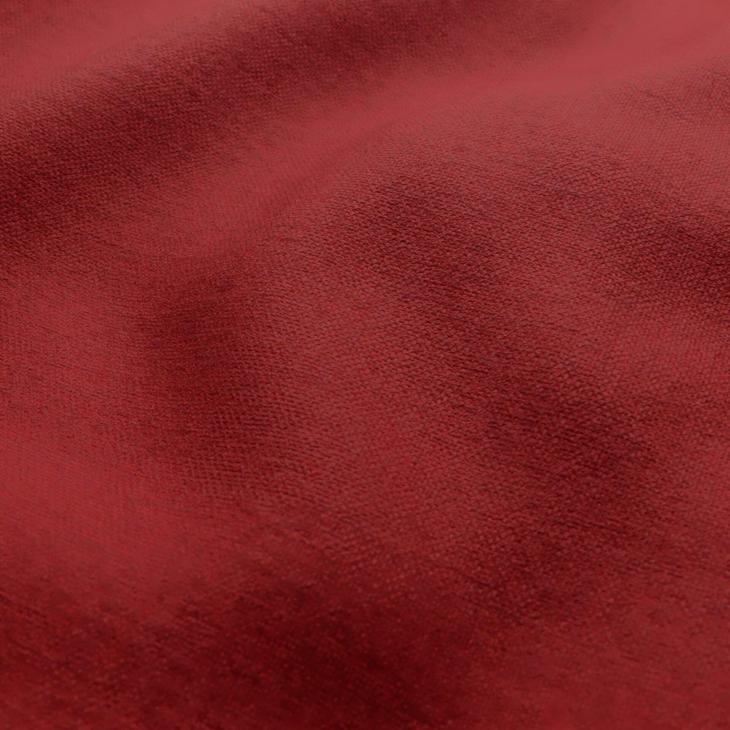 JF Fabrics FibreGuard DRAKE 46 Fabric Basketweave, Plain Red Chenille, Woven - 9505646 J9511