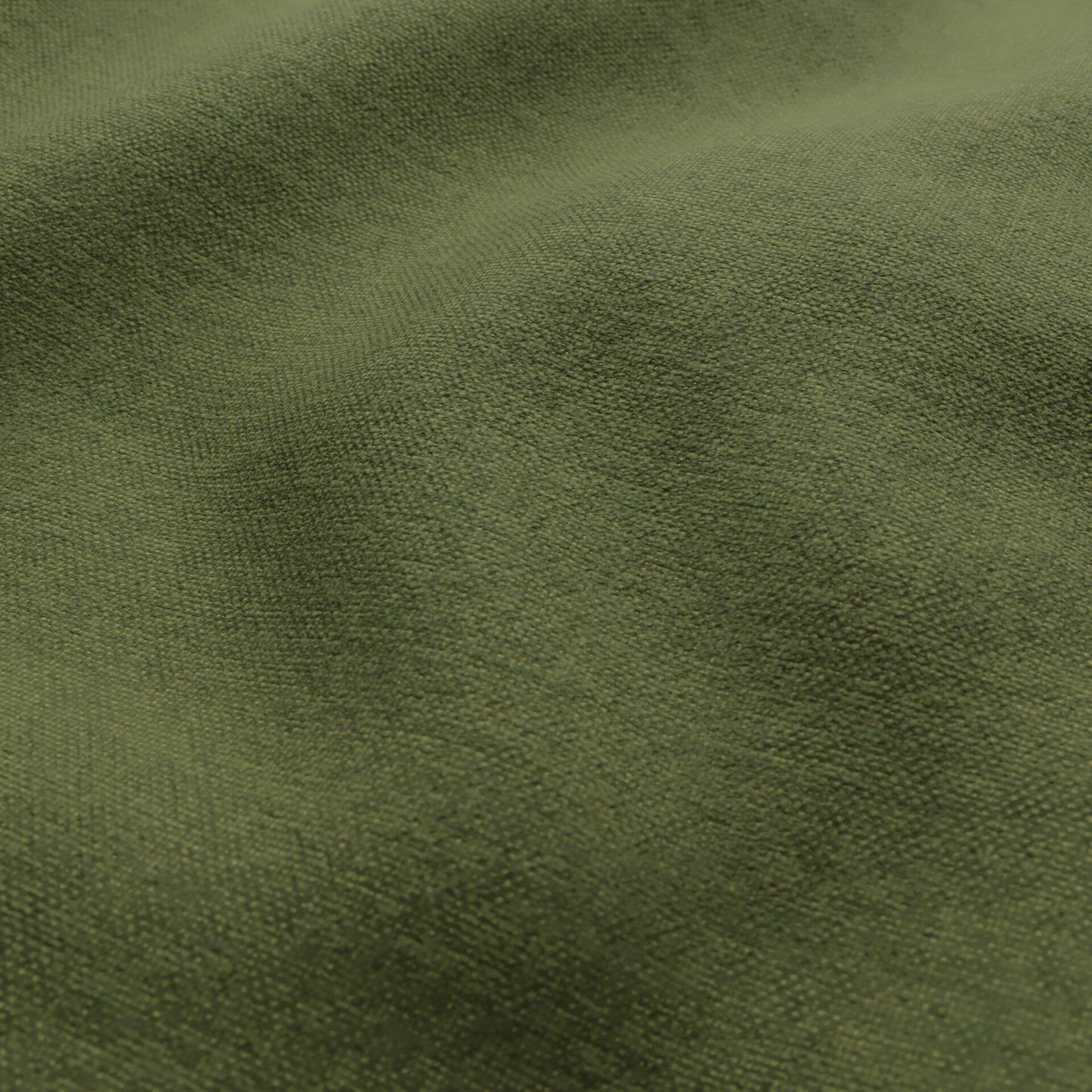 JF Fabrics FibreGuard DRAKE 76 Fabric Basketweave, Plain Green Chenille, Woven - 9505676 J9511