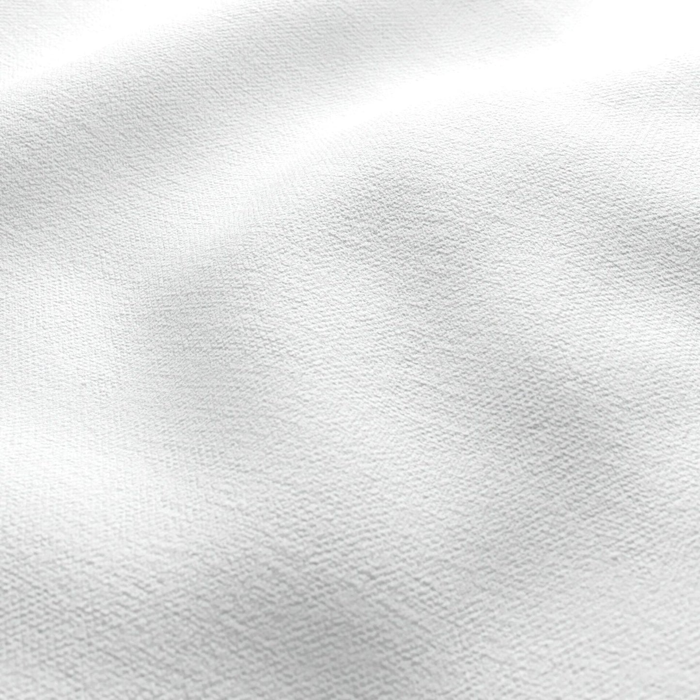JF Fabrics FibreGuard DRAKE 90 Fabric Basketweave, Plain White Chenille, Woven - 9505690 J9511