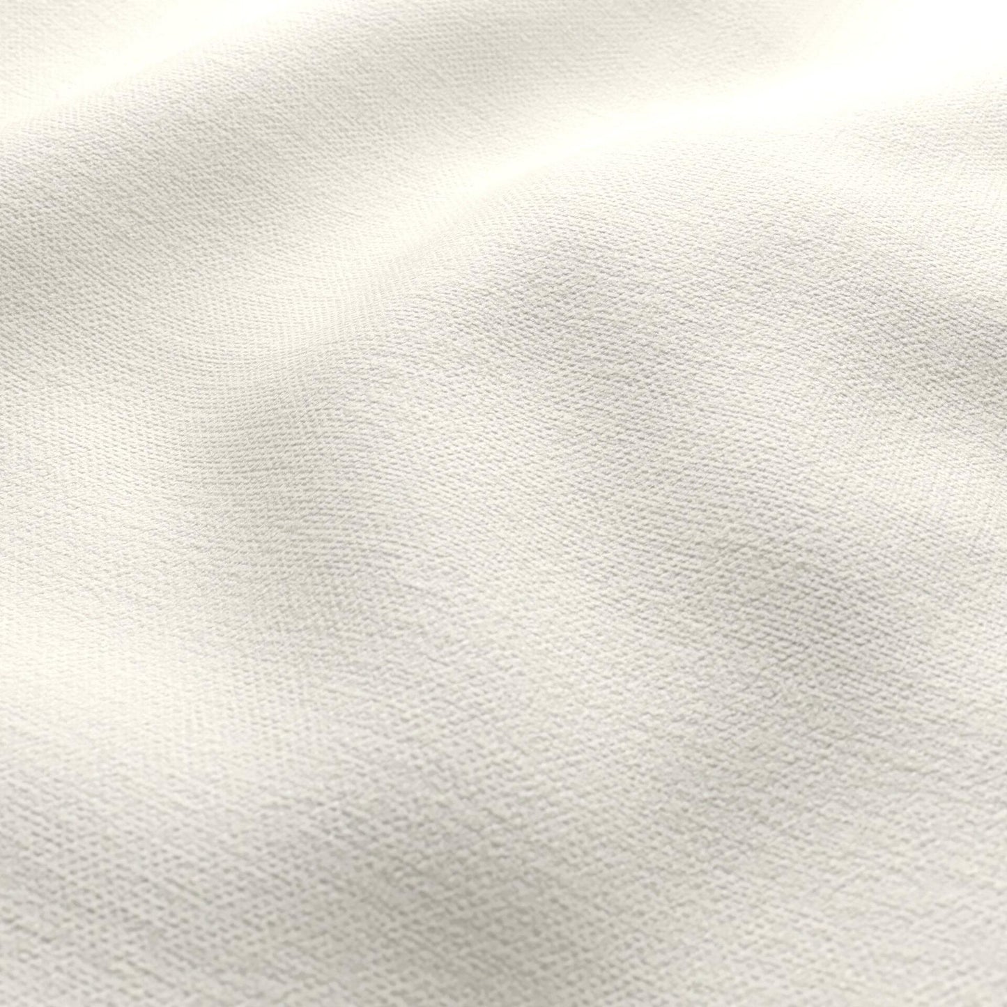 JF Fabrics FibreGuard DRAKE 91 Fabric Basketweave, Plain White Chenille, Woven - 9505691 J9511