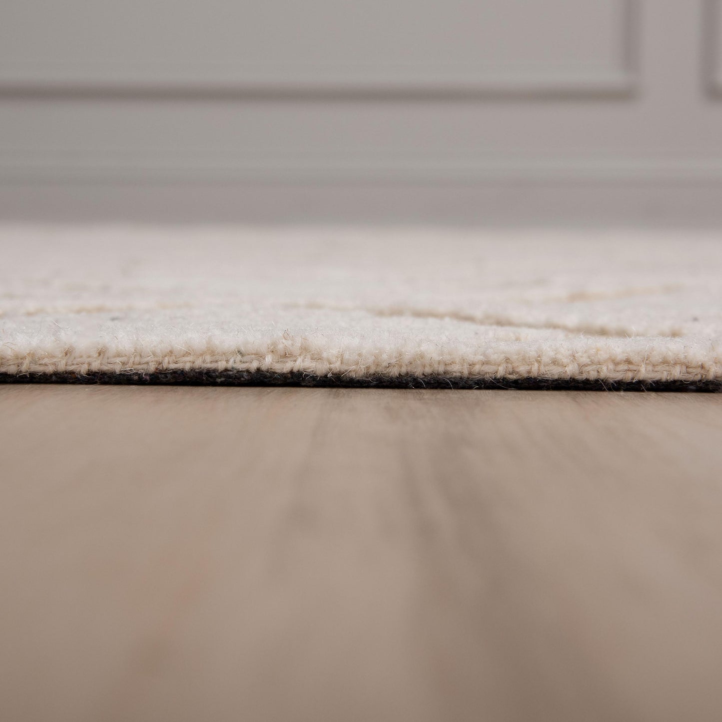 Driftwood transitional rug, 5' x 8'.