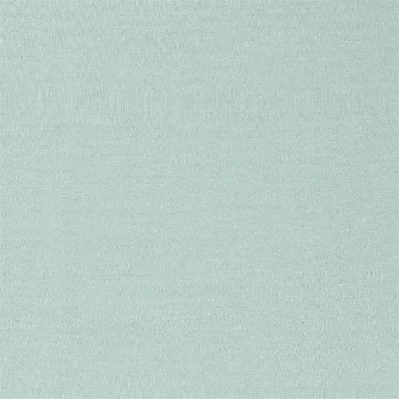 Mint green textured linen-style fabric swatch with subtle weave for home decor or sewing.