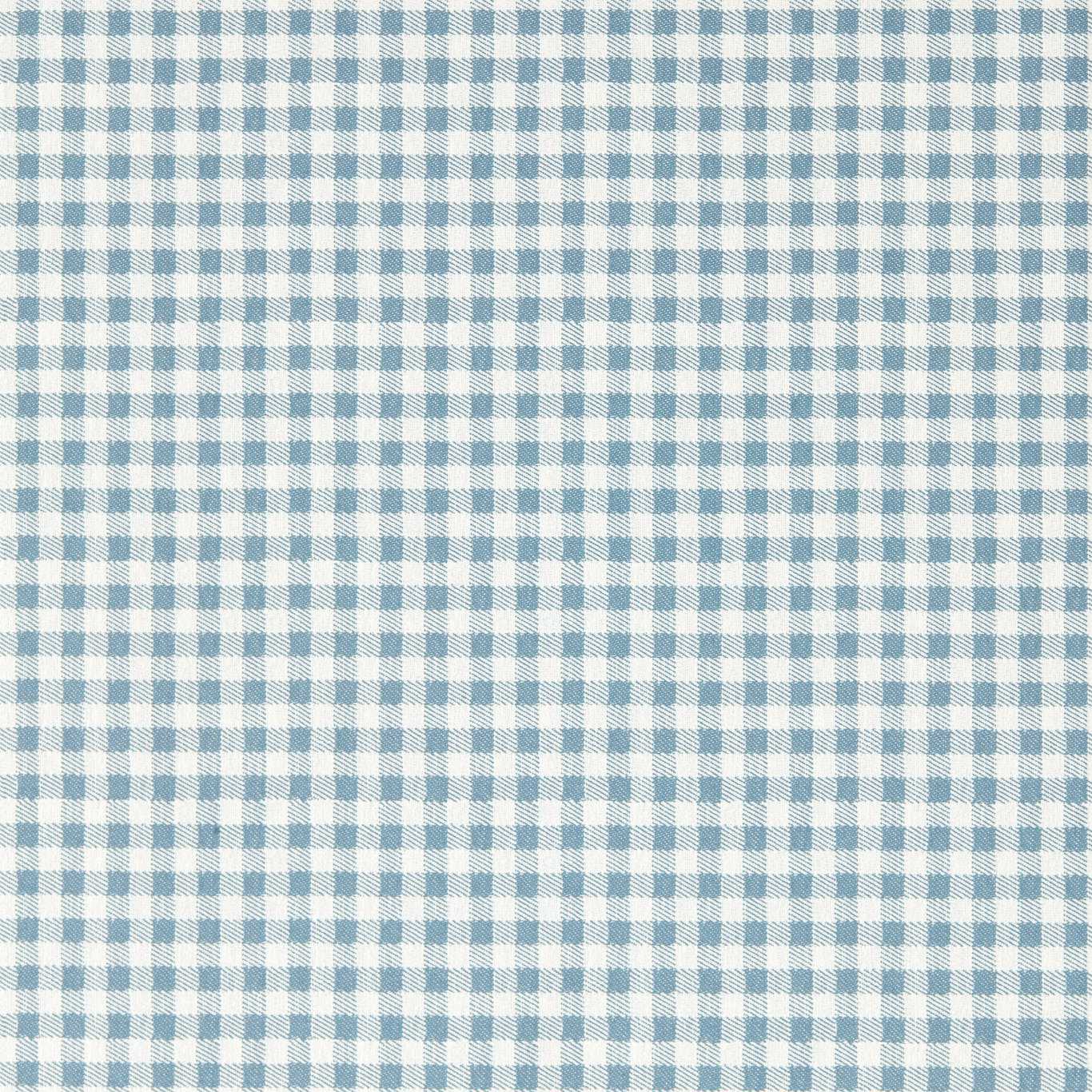 SANDERSON Gingham Wallpaper Checks Picnic Blue Digital Print Wallpaper - DSAB217432