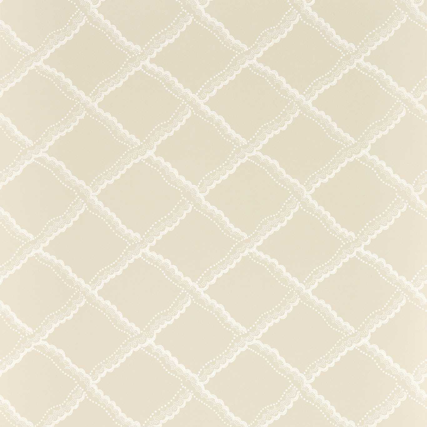 SANDERSON Rye Wallpaper Geometric Slip Clay Surflex-Printed Wallpaper - DSAB217437