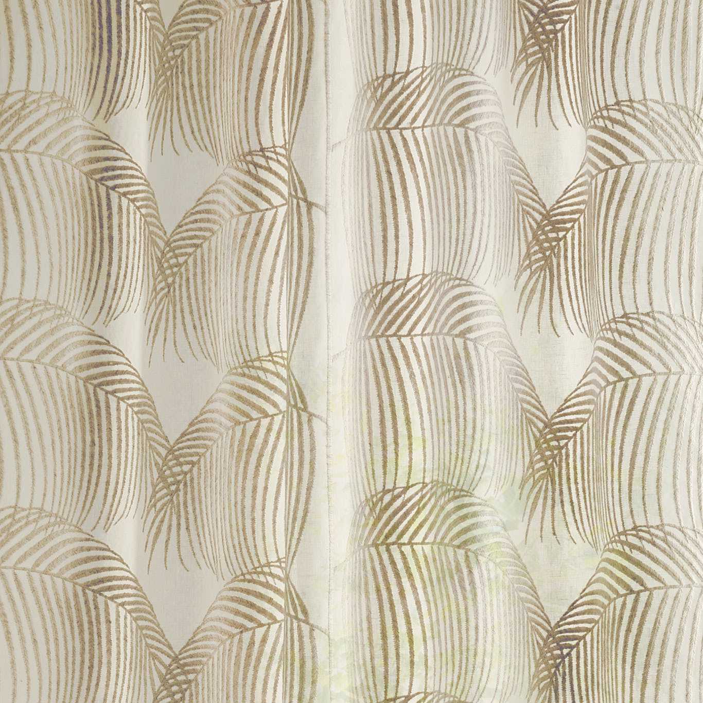 SANDERSON Manila Leaf Non-Weighted Sheers/Voile Sunsoaked - DSHE237756