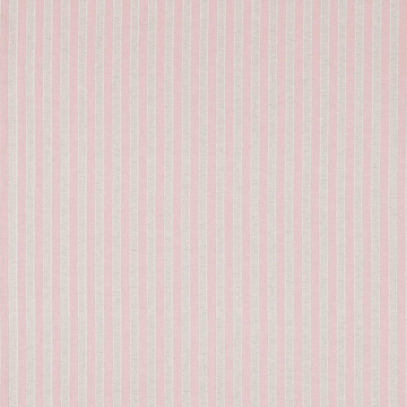 SANDERSON Sorilla Stripe Fabric Stripes Shell Pink,Linen - DSOR234359