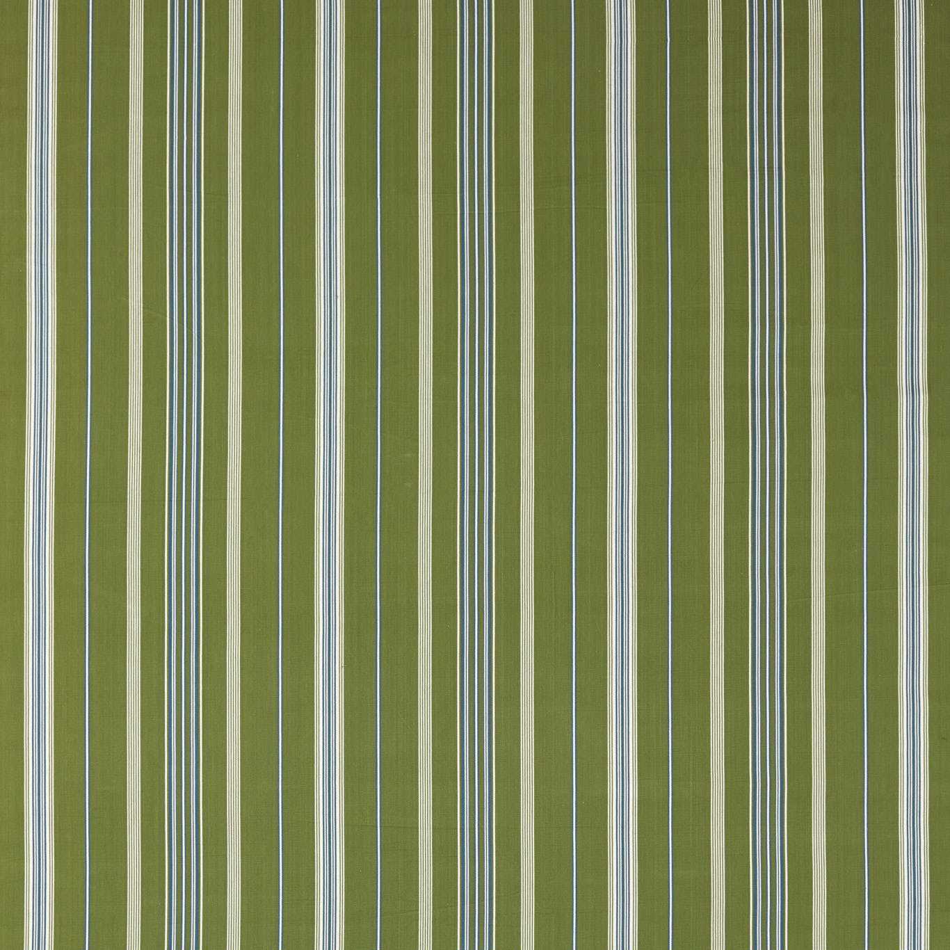 SANDERSON Latimer Stripe Weave Avocado,Indigo - DSTR237717
