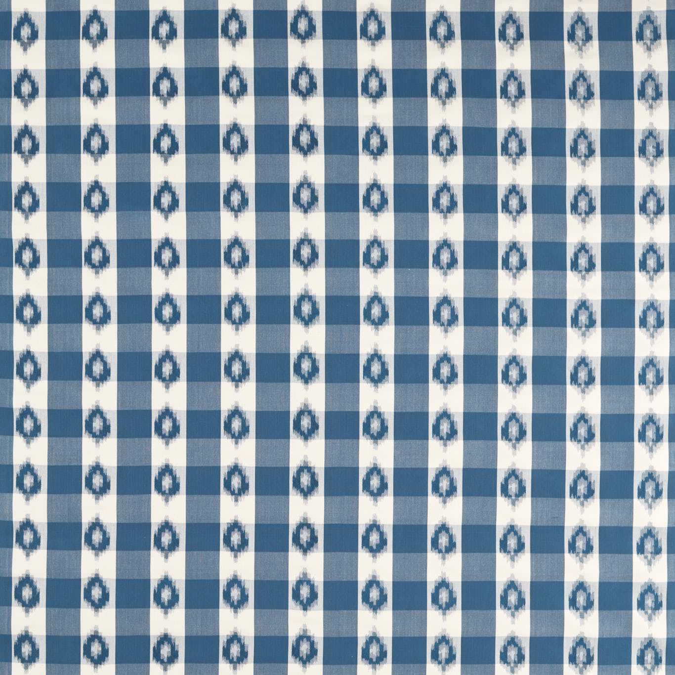 SANDERSON Odisha Check Weave Indigo,Madder - DSTR237723