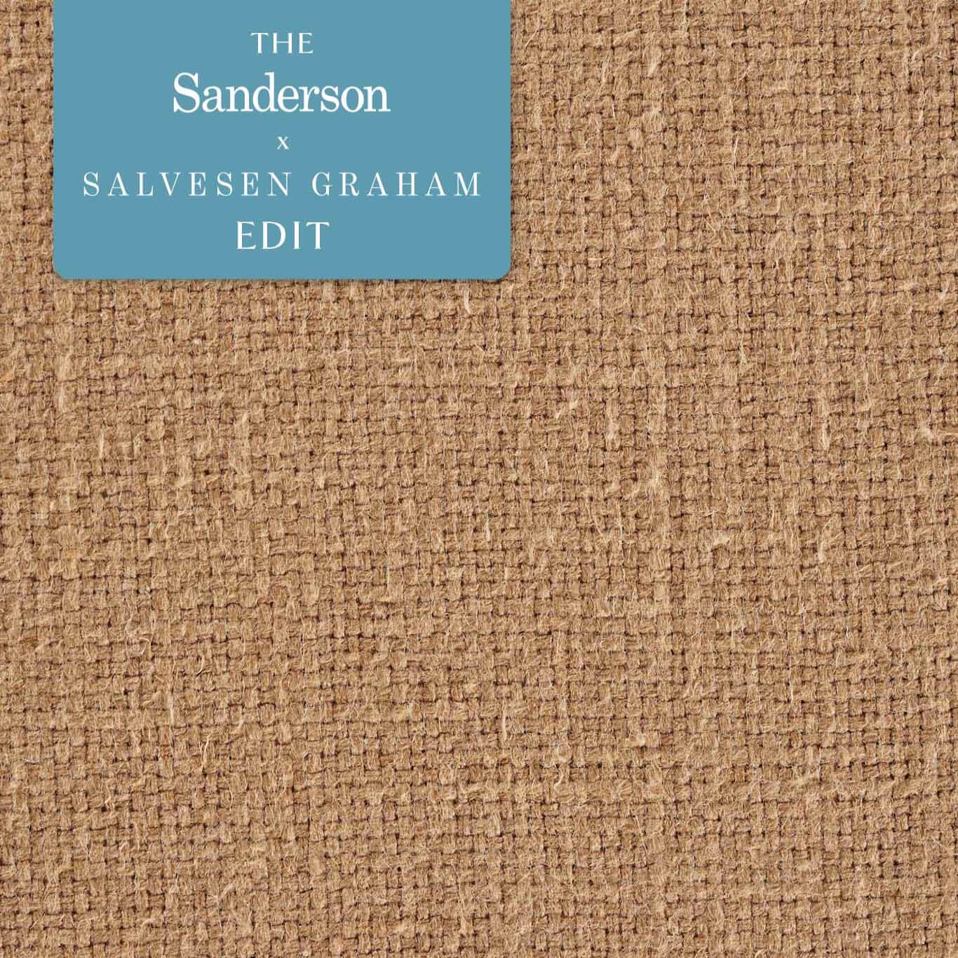 SANDERSON Tuscany II Fabric Plains , Textures Doe - DTUC237141