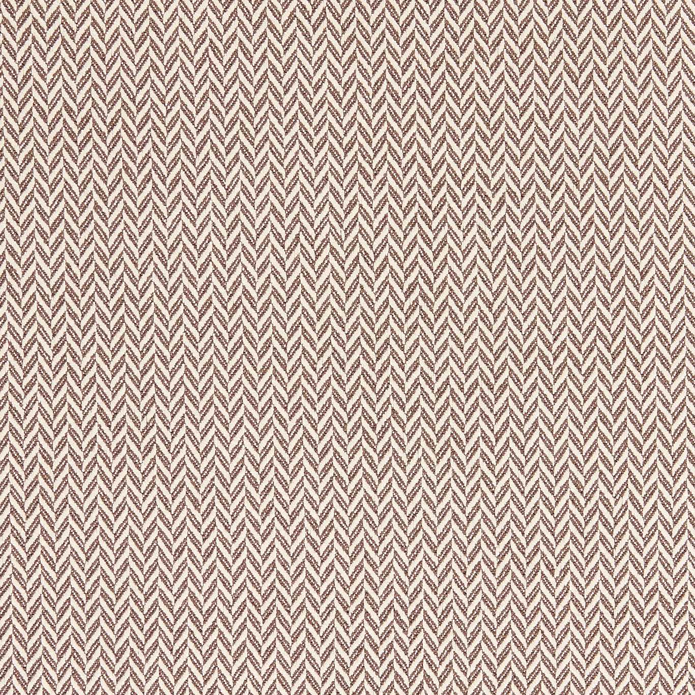 SANDERSON Hinton Fabric Geometric Raw Chocolate - DUPH237480