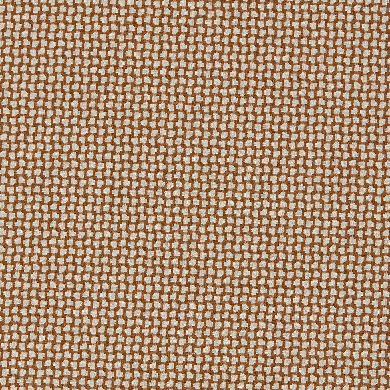 SANDERSON Fen Fabric Geometric Bark - DUPH237486