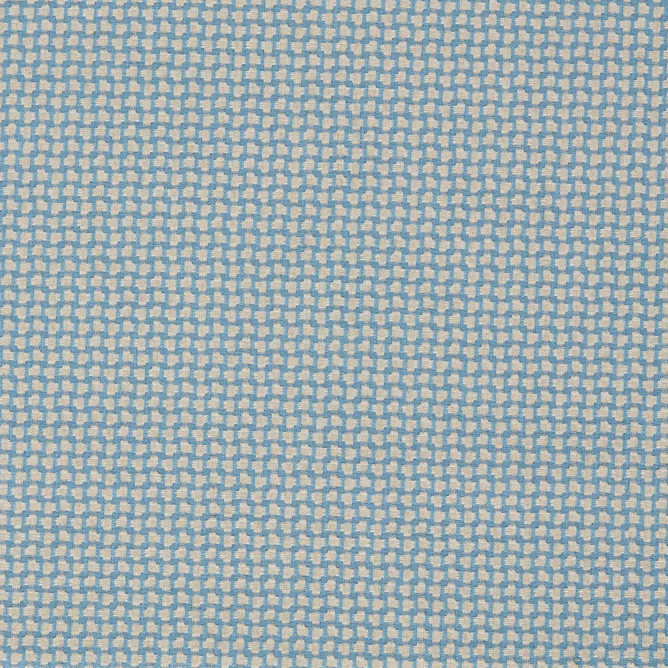 SANDERSON Fen Fabric Geometric Wedgwood - DUPH237490