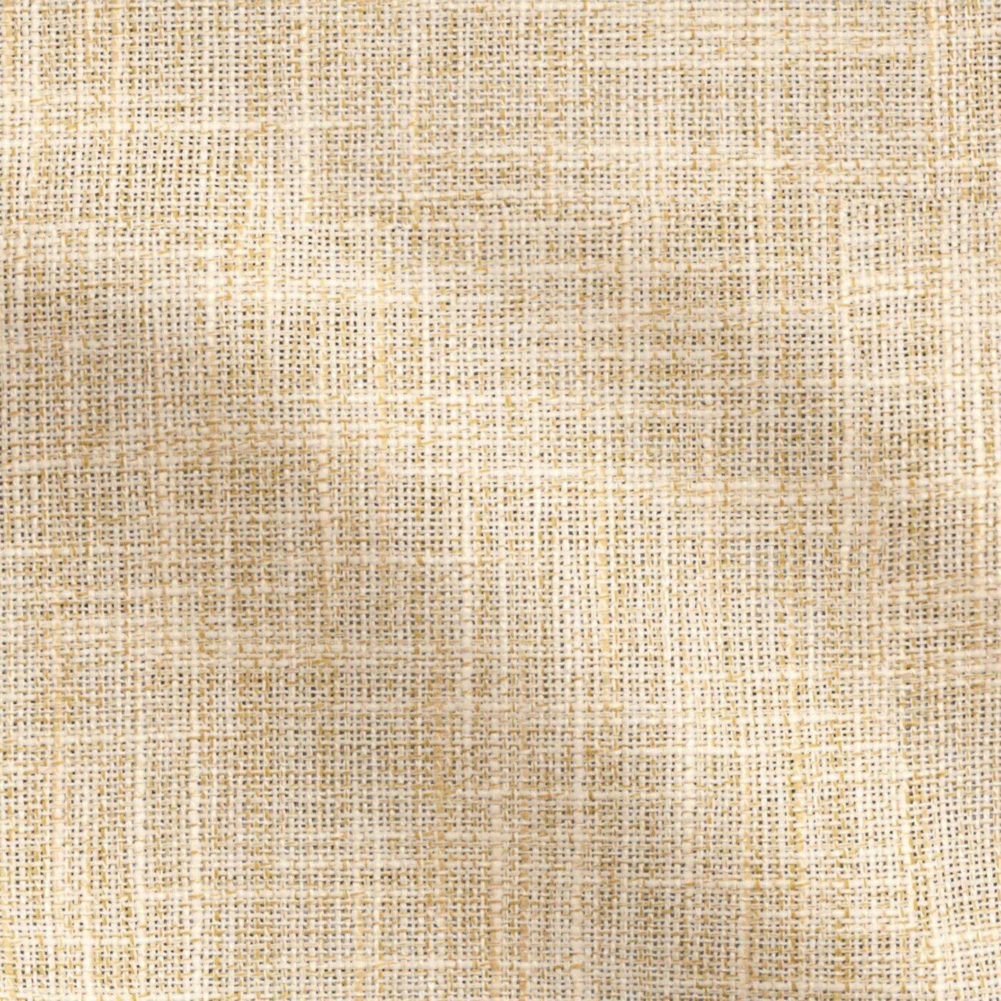 JF Fabrics DUPONT 19 Fabric Plain Yellow, Gold Double Width, Wide Width, Linen Texture - 9954819 J9681