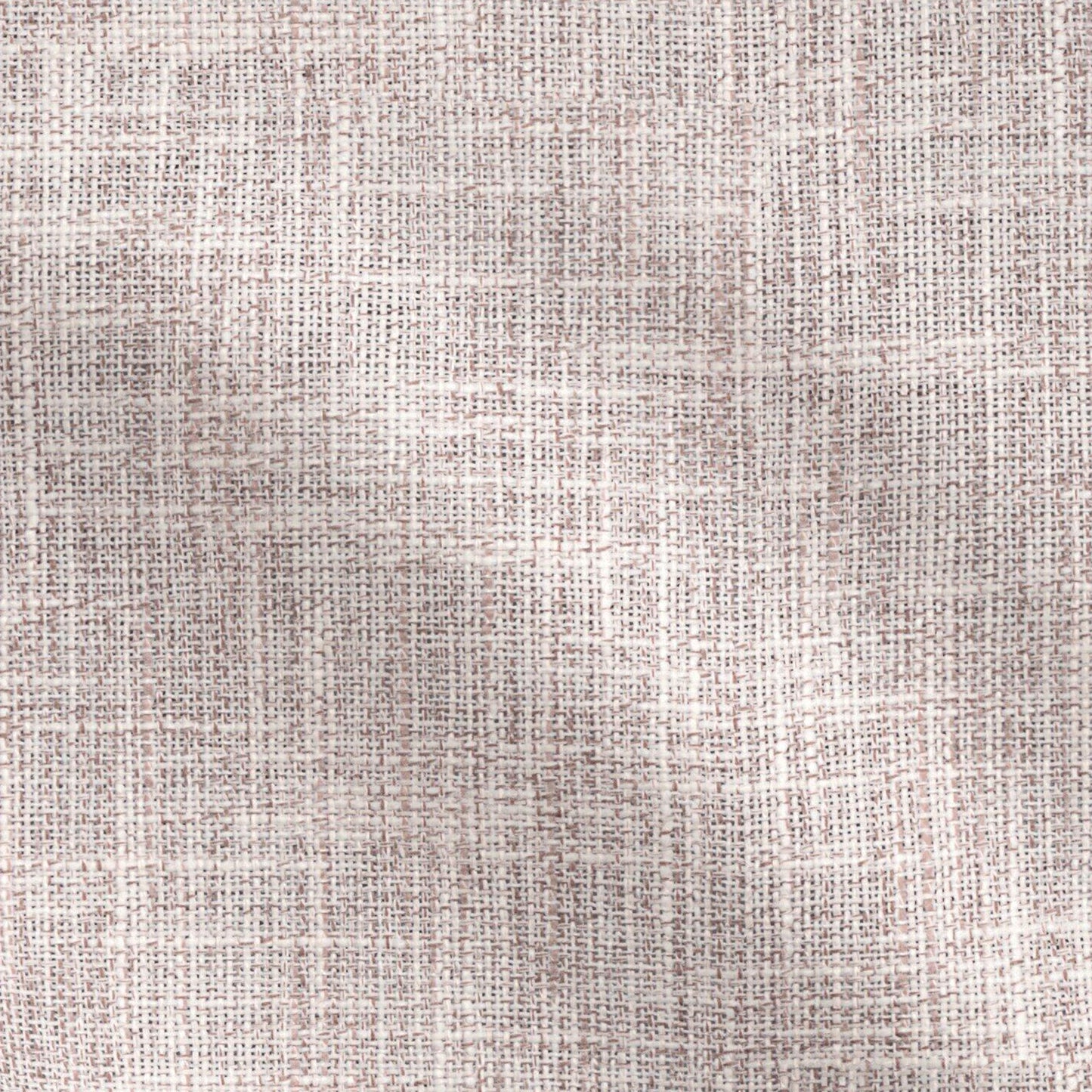 Purple lilac plain fabric with a linen-textured weave, suitable for upholstery or decor.