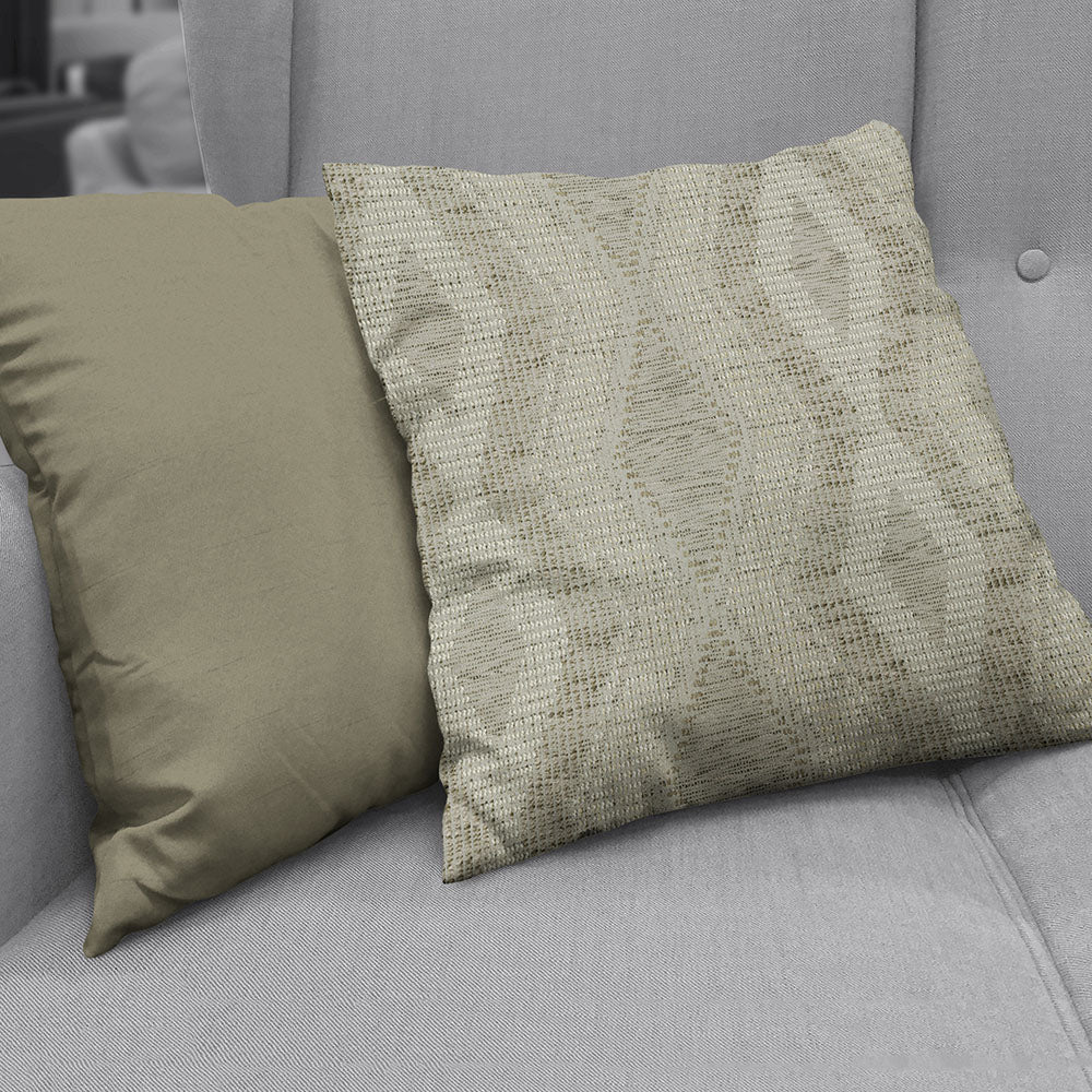 NICHOLASJOHN INC NJ-DRAGON Flaxen Geometric Fabric - NJ25-863