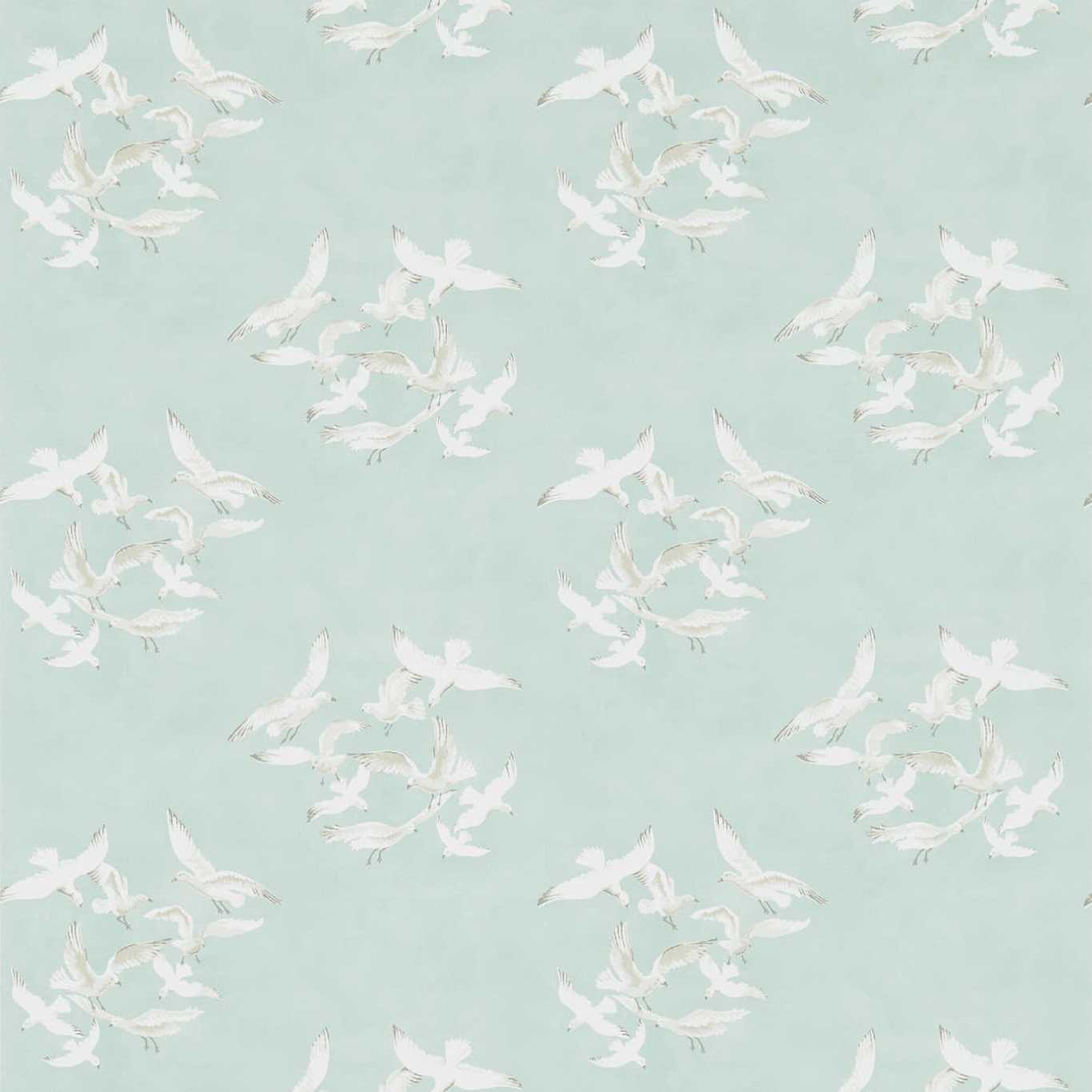 SANDERSON Seagulls Wallpaper Other Eau de Nil Gravure Printed Wallpaper - DVIN214586