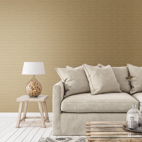 Galerie Wallcoverings Emporium Metallic Plain Galerie Wallcoverings Gold - DWP0230-08