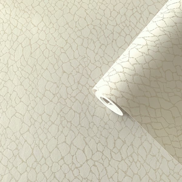 Galerie Wallcoverings Boutique Webbing Galerie Wallcoverings Cream - DWP0232-01