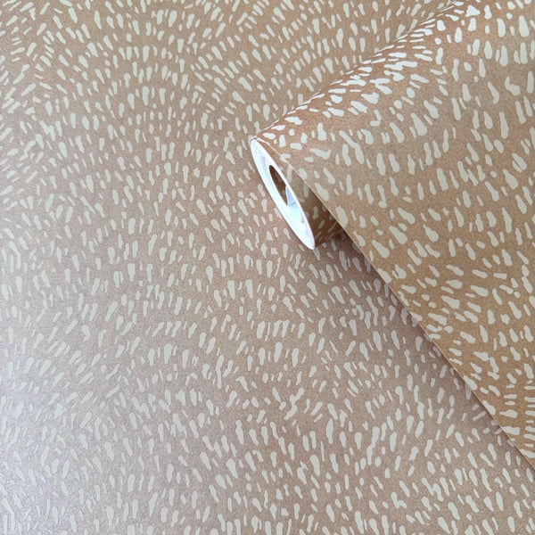 Galerie Wallcoverings Zen Fan Fleck Galerie Wallcoverings Bronze, Brown - DWP0363-08