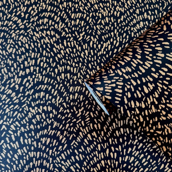 Galerie Wallcoverings Zen Fan Fleck Galerie Wallcoverings Rose, Gold - DWP0363-09