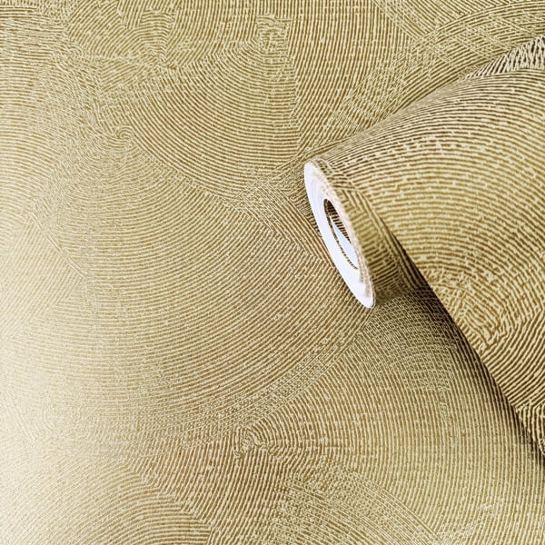 Galerie Wallcoverings Zen Plaster Fan Galerie Wallcoverings Gold - DWP0366-04