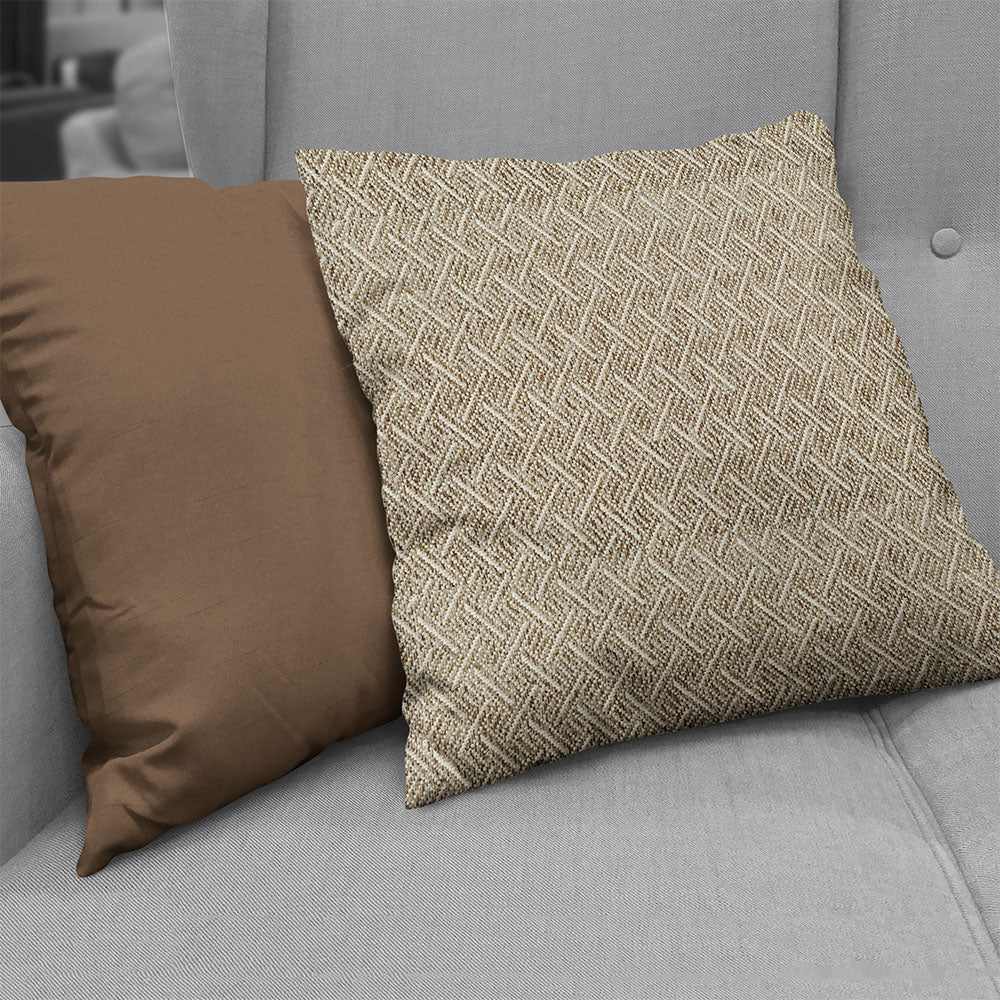 NICHOLASJOHN INC NJ-MCKAY Khaki Geometric Fabric - NJ25-864