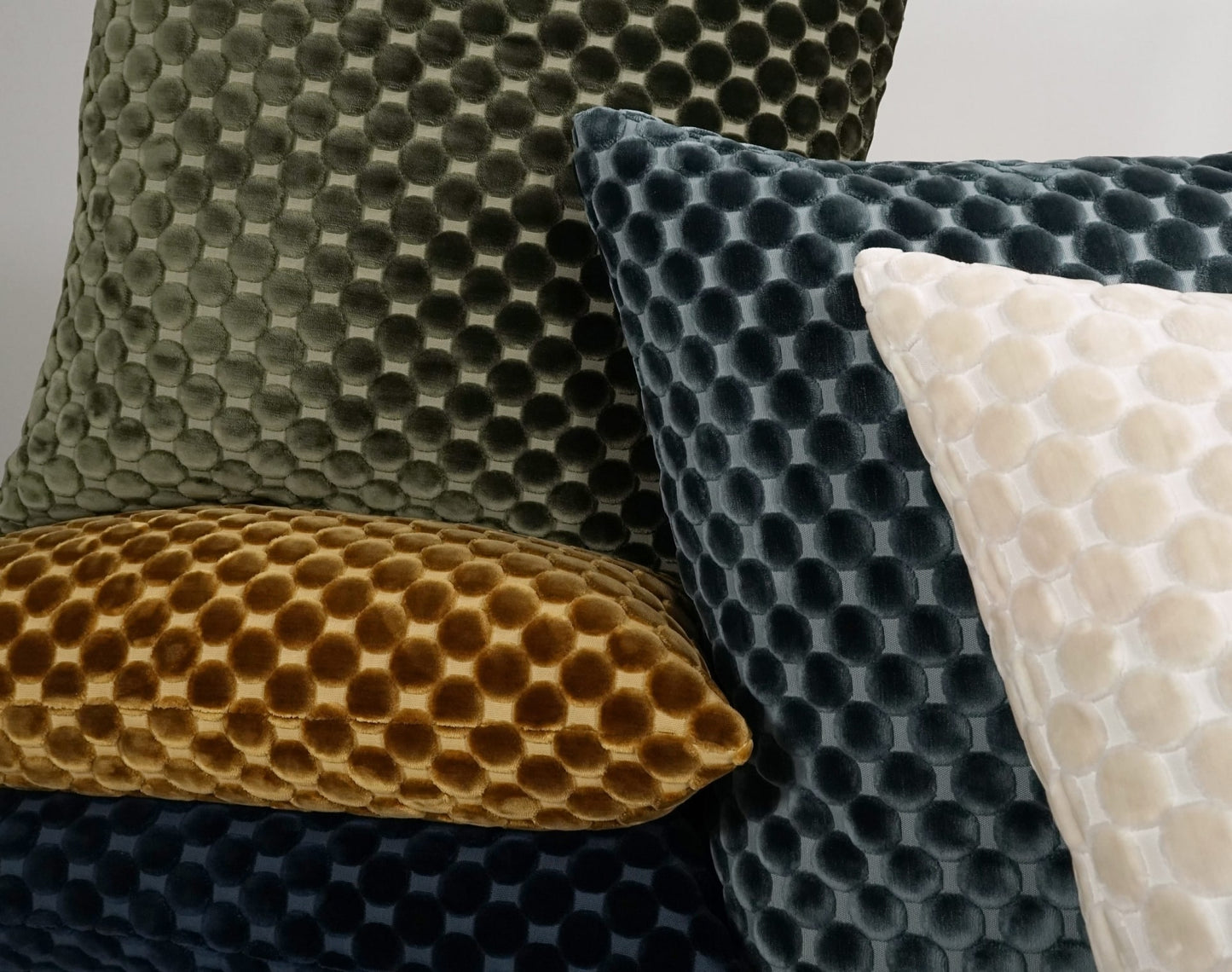 D.V. KAP HOME 24" x 24" Dance Pillow - Cactus Circular - Dots - 4172-C-2424