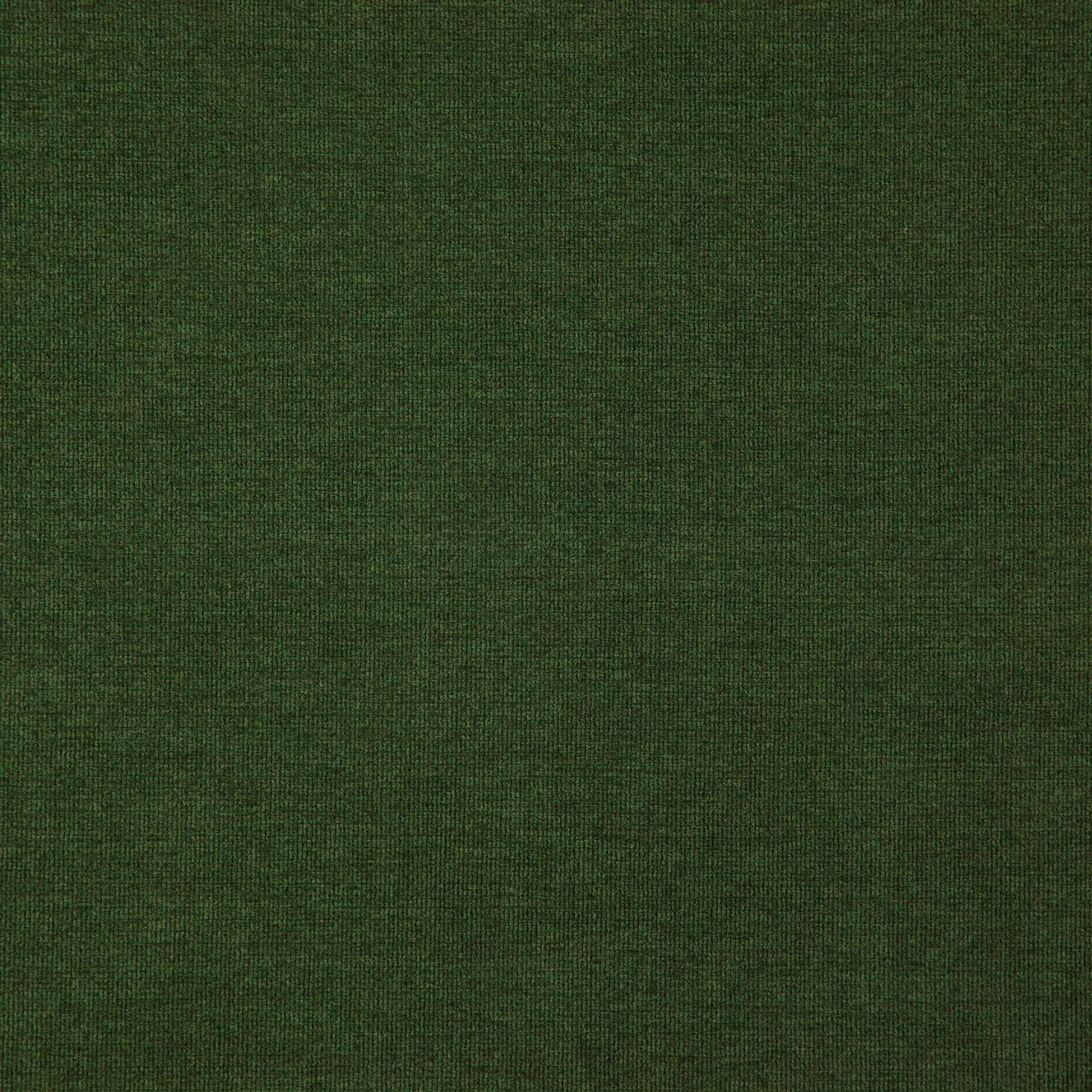 Dark green chenille fabric close-up, plush texture.