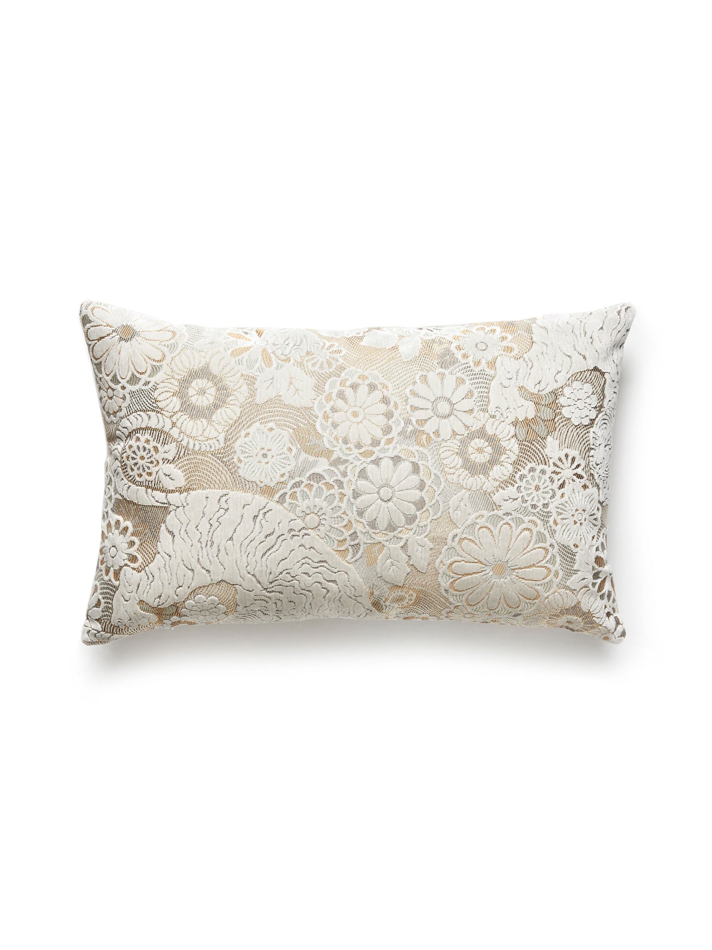 SCALAMANDRE PILLOWS BIRD / ANIMAL
FLORAL LUMBAR - EA 0001LSIBERPIL NEW SKU # EALSIBERPIL0001