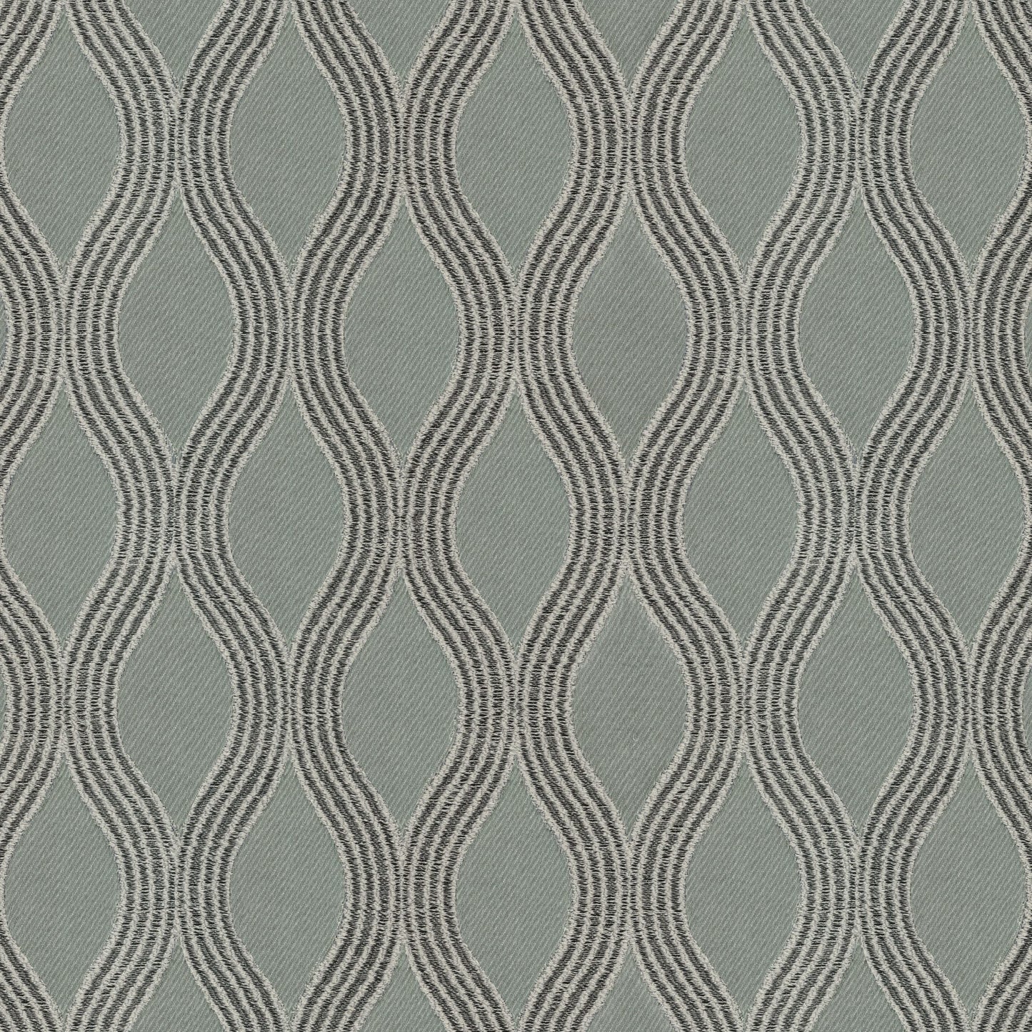 JF Fabrics ECHO 96 Fabric Scroll,Ogee,Traditional Grey,Silver Jacquard - 8430996 J8591