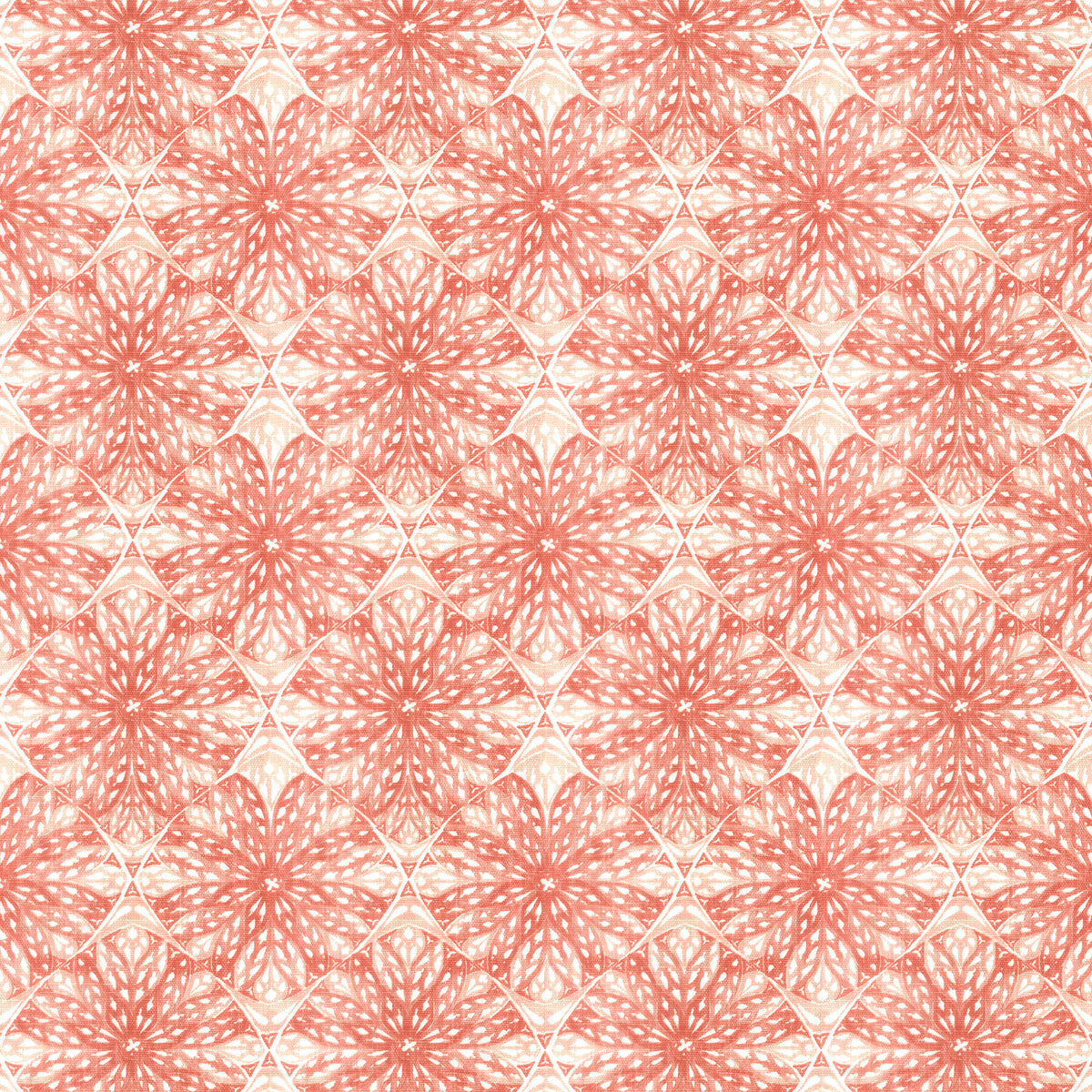 STOUT TEXTILES MULTIPURPOSE,PRINT TRANSITIONAL,, FLORAL SALMON - EDEL-1