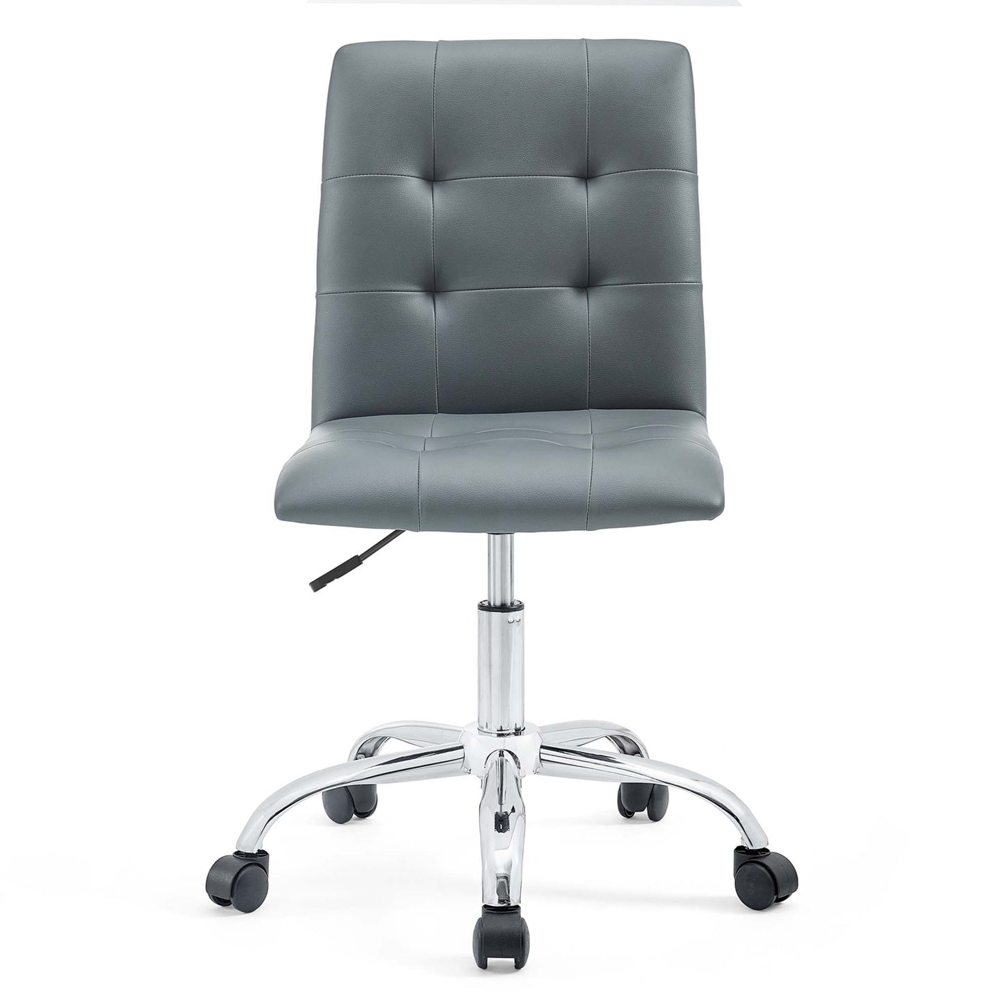 Modway Outlet Prim Armless Mid Back Office Chair by Modway Office Furniture Furniture Gray - EEI-1533-GRY