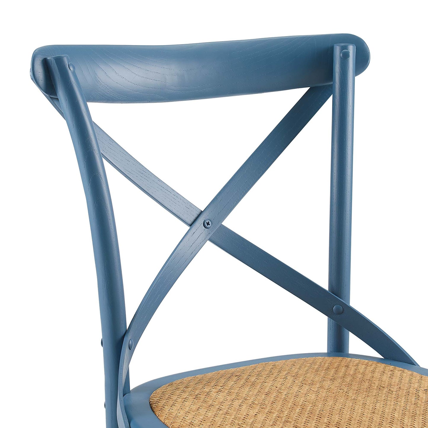 Modway - Gear Dining Side Chair by Modway Bar and Dining Dining Chairs Blue - EEI-1541-HAR