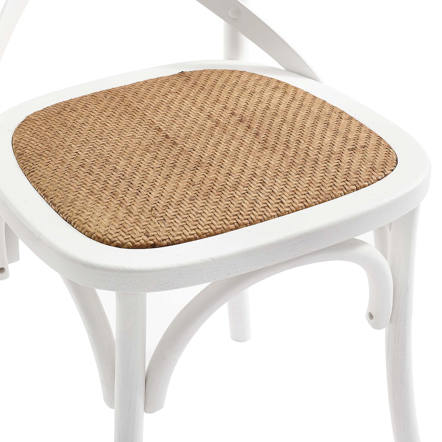 Modway - Gear Dining Side Chair by Modway Bar and Dining Dining Chairs White - EEI-1541-WHI