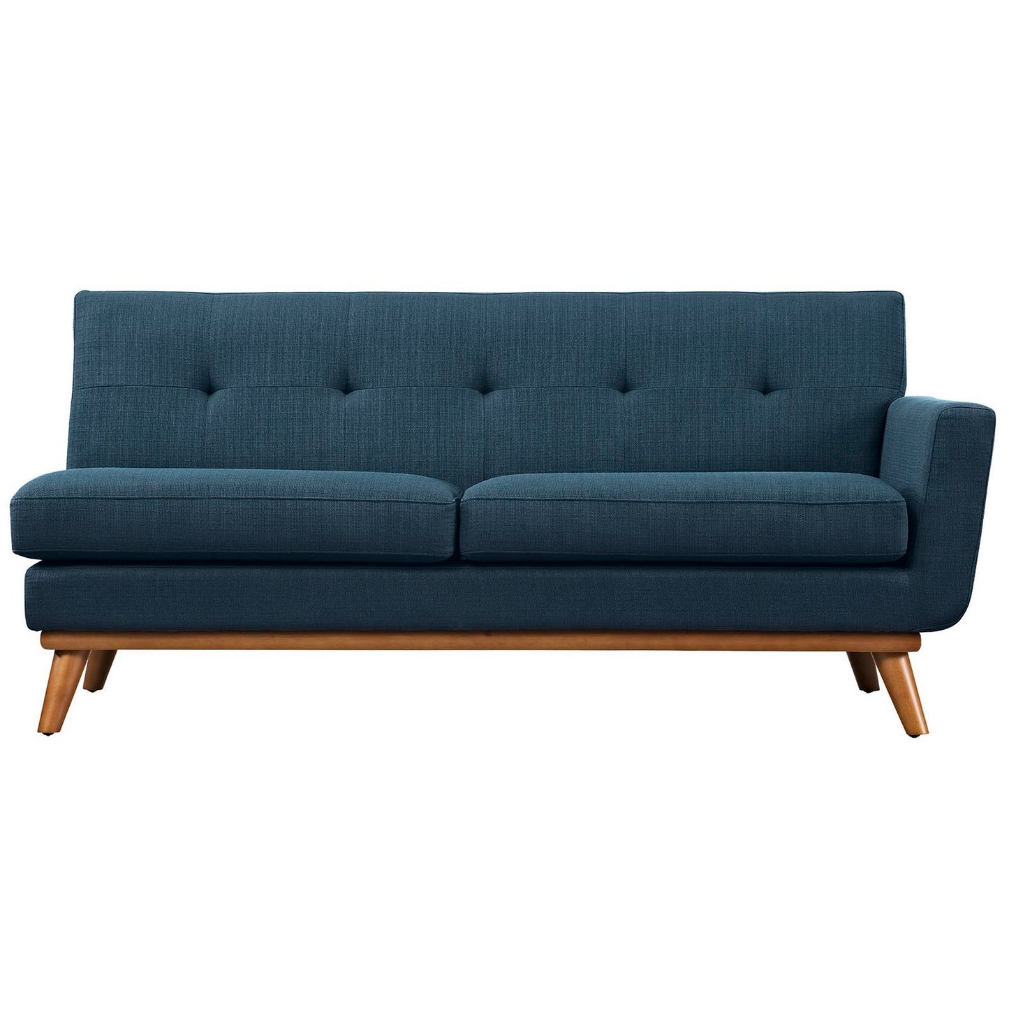 Modway Outlet Engage Right-Arm Upholstered Fabric Loveseat by Modway Living Room Furniture Azure - EEI-1792-AZU
