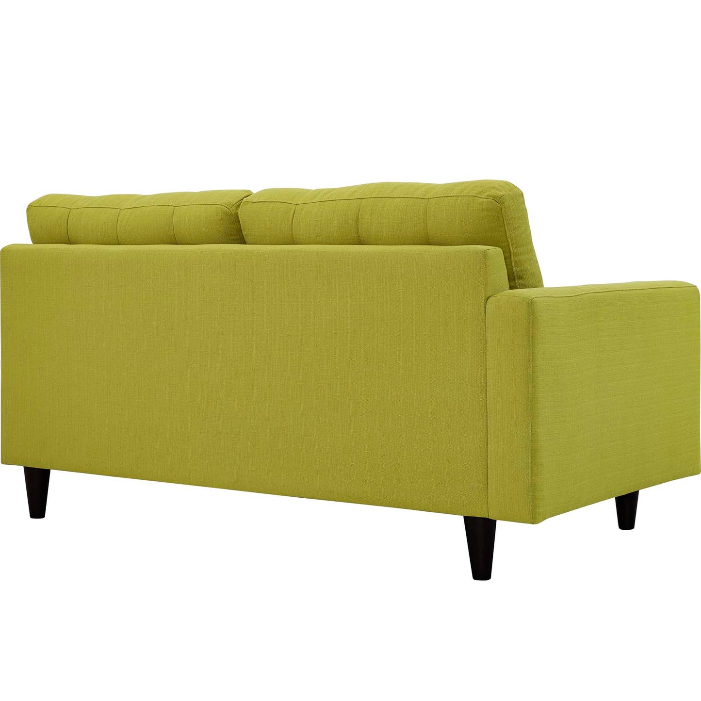 Modway Outlet Empress Left-Facing Upholstered Fabric Loveseat by Modway Living Room Furniture Wheatgrass - EEI-2589-WHE