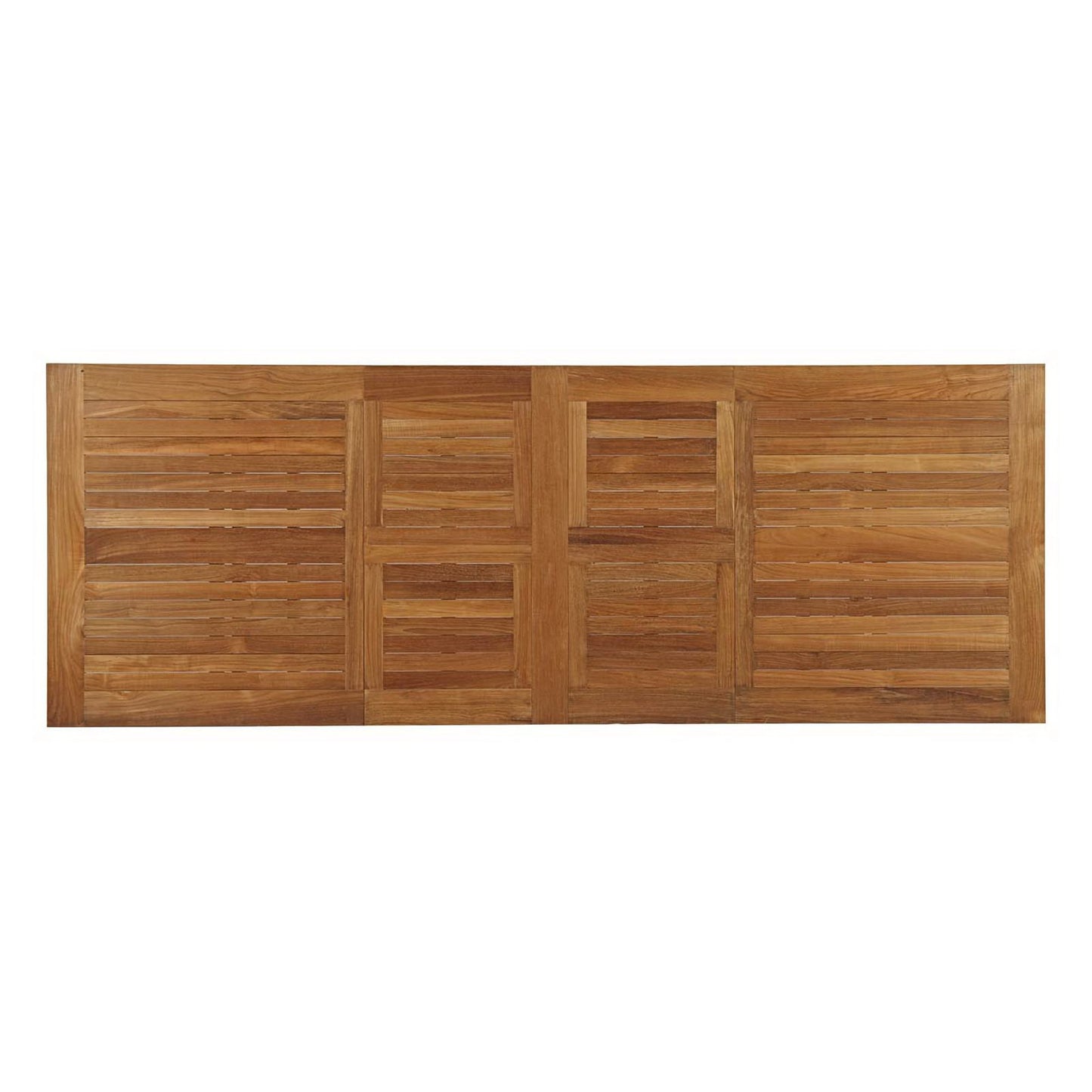 Modway - Marina Extendable Outdoor Patio Teak Dining Table by Modway Outdoor Furniture Bar and Dining Brown - EEI-2714-NAT