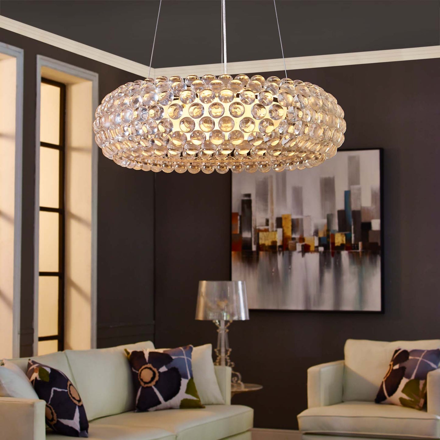 Modway Outlet Halo 25? Pendant Chandelier by Modway Lighting Lighting - EEI-2909