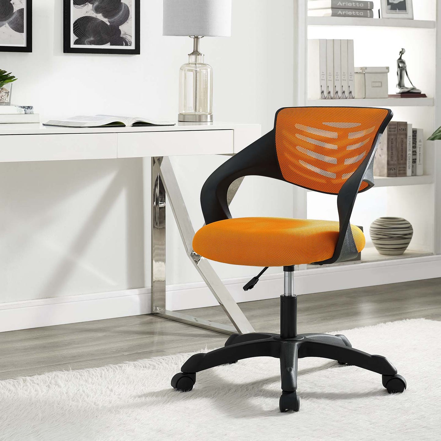 Modway Outlet Thrive Mesh Office Chair by Modway Office Furniture Furniture Orange - EEI-3041-ORA