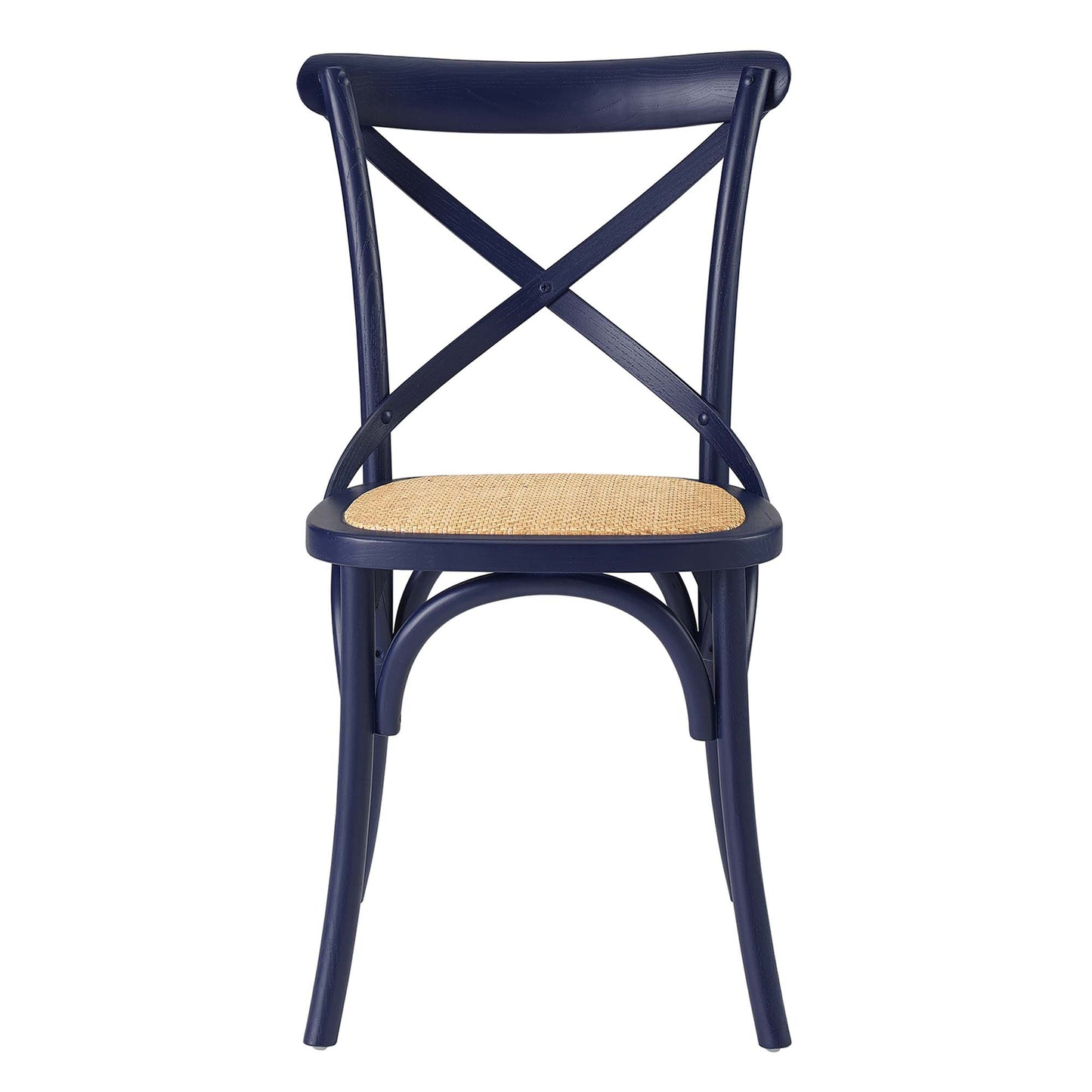 Modway - Gear Dining Side Chair Set of 2 by Modway Bar and Dining Dining Chairs Blue - EEI-3481-MID