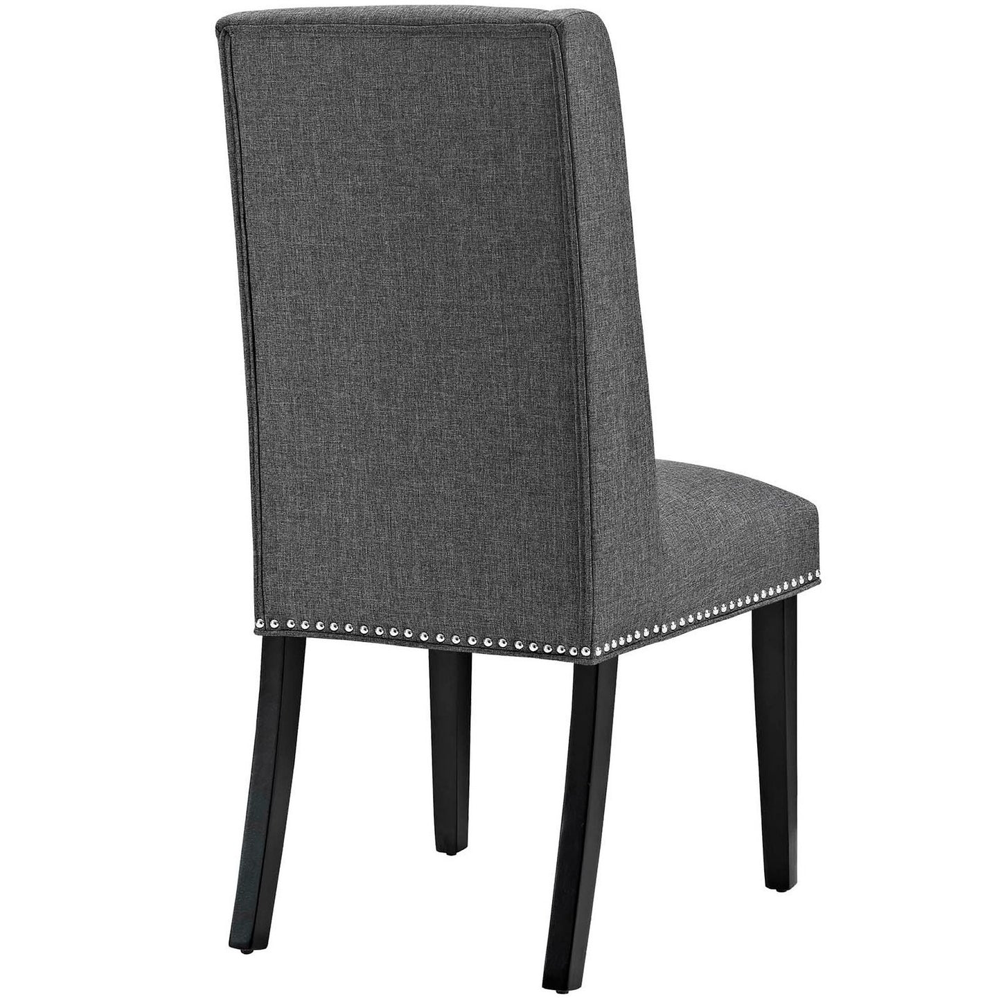 Modway Outlet Baron Fabric Dining Chair Set of 4 by Modway Bar and Dining Furniture Gray - EEI-3503-GRY