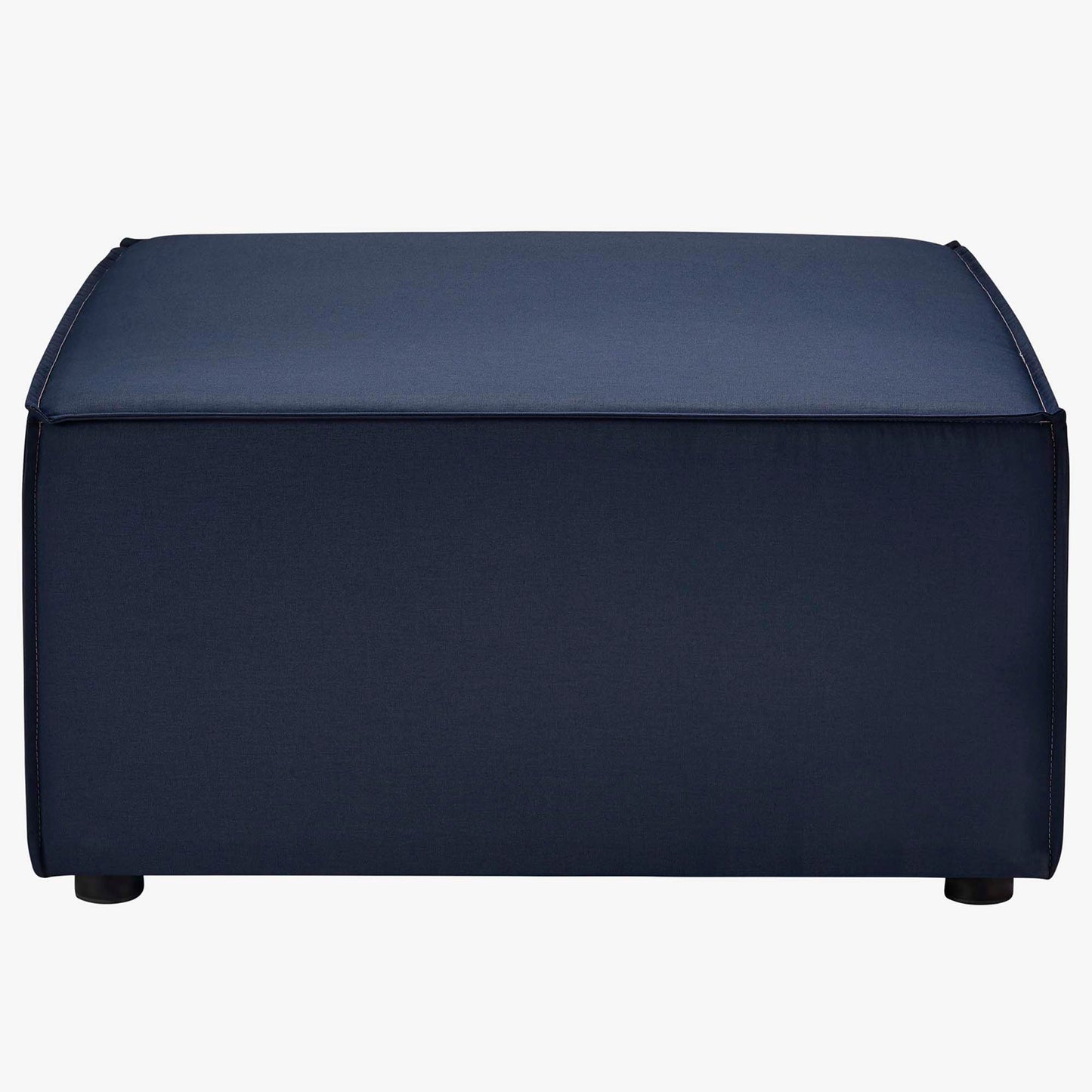 Modway - Saybrook Outdoor Patio Upholstered Loveseat and Ottoman Set by Modway Outdoor Furniture Sofa Sectionals Blue - EEI-4378-NAV